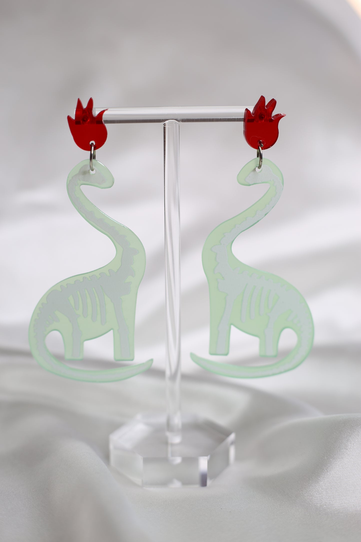 Dinosaurios en llamas