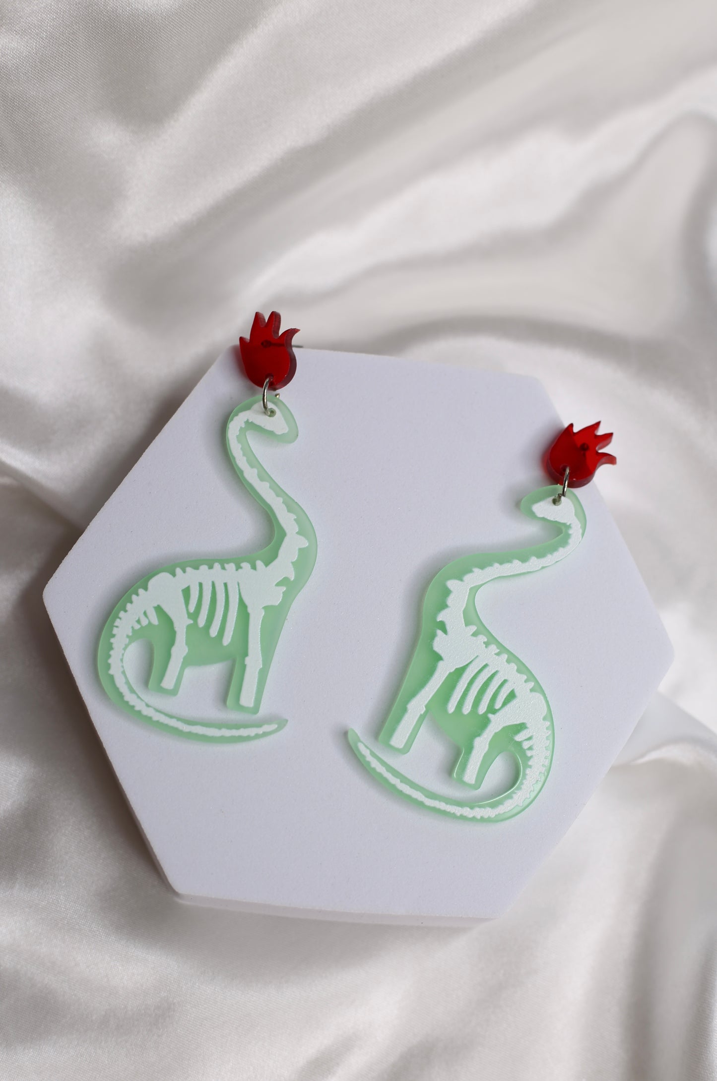 Dinosaurios en llamas